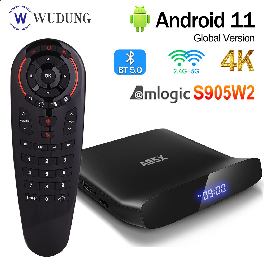 Ʈ TV ڽ, ȵ̵ 11, A95X W2, Amlogic S905W2..